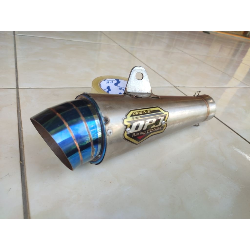 Slincer Knalpot Racing DPJ Jigsaw Helikopter Engker Engker Diameter 50mm