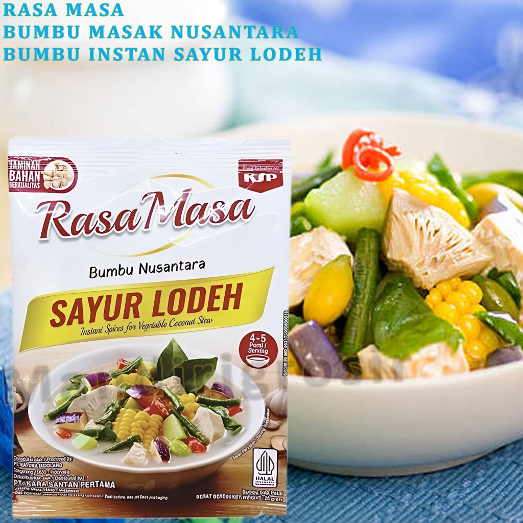 

Bumbu Masak Nusantara * Rasa Masa * Bumbu Instan Sayur Lodeh * 25gr