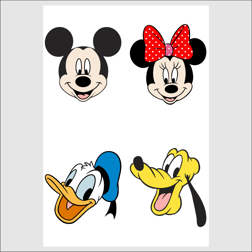 

Stiker pack main character disney