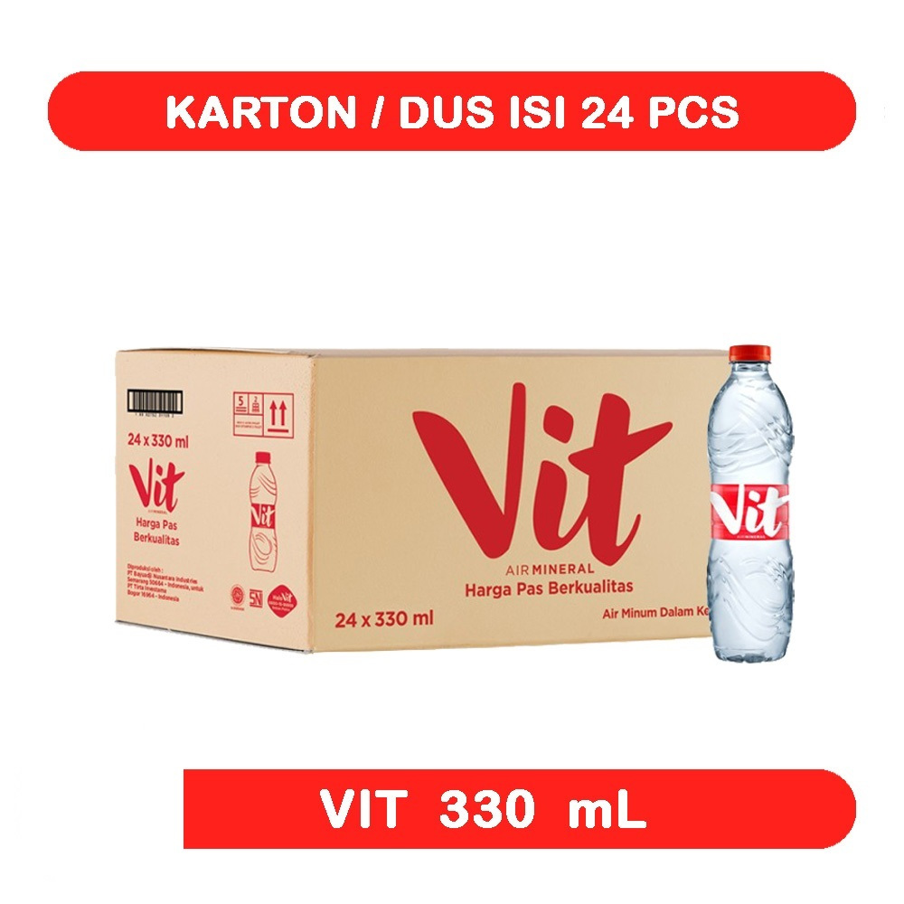 

VIT BOTOL 330ML DUS ( 24 BOTOL )