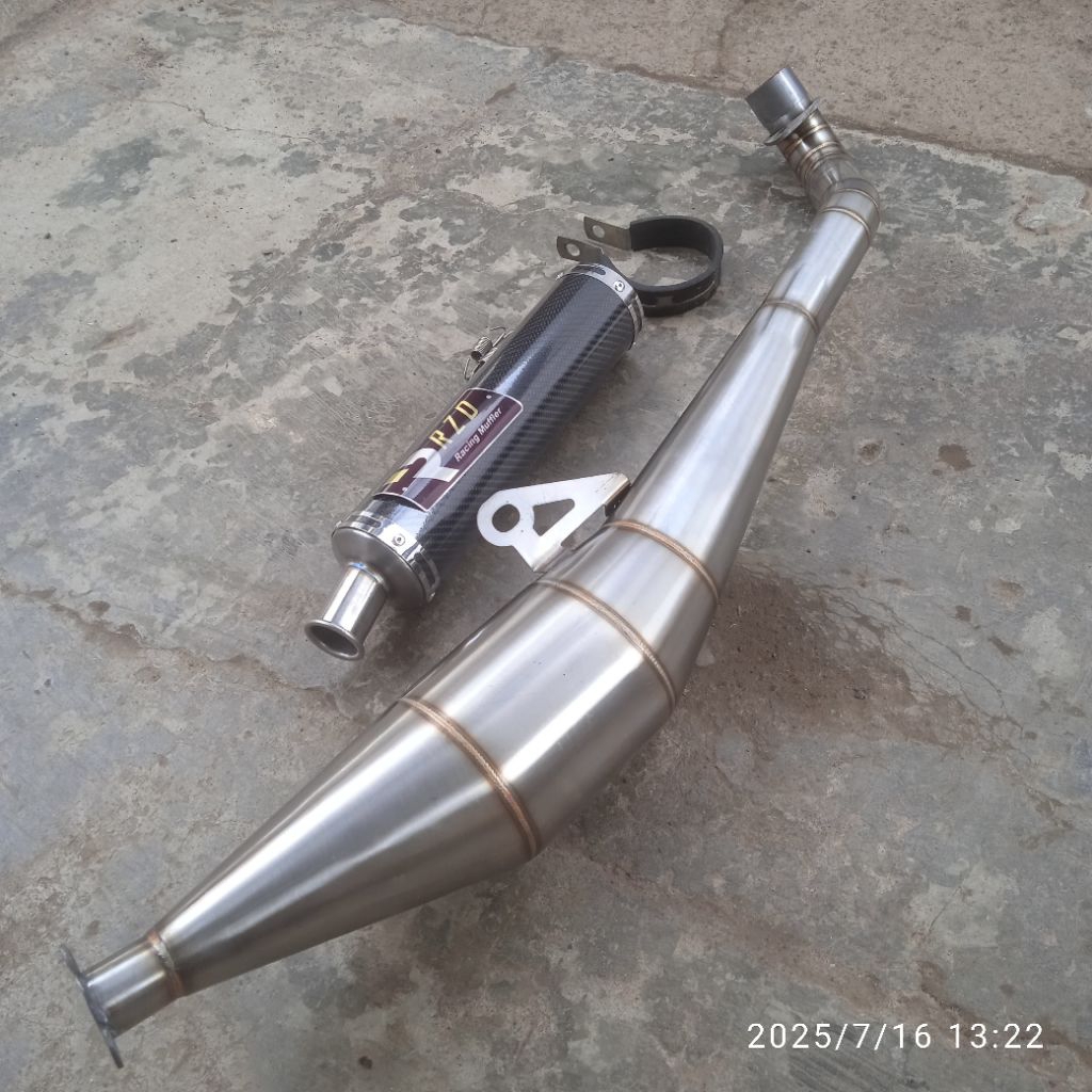 knlpot fizr stenlis karbon orijinalRZD