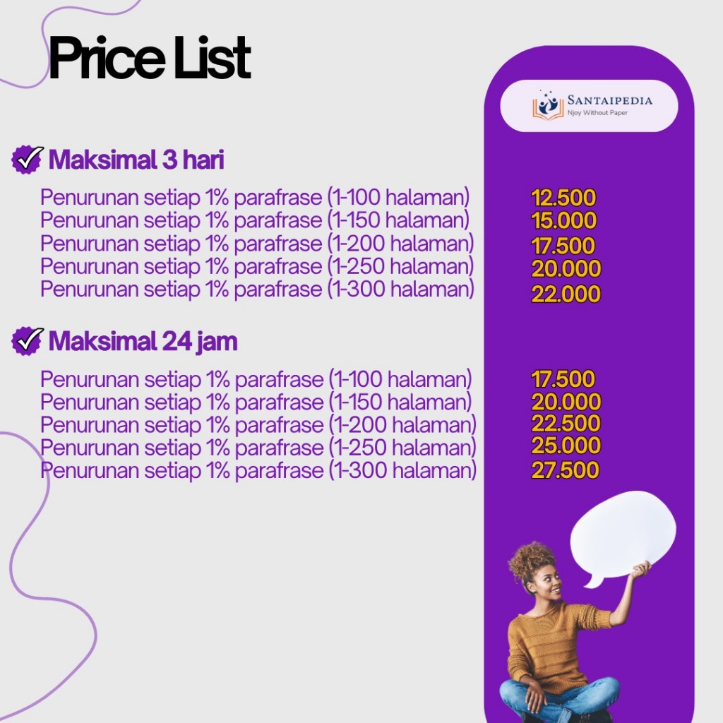 JASA PENURUNAN SKOR TURNITIN/JASA PARAFRASE