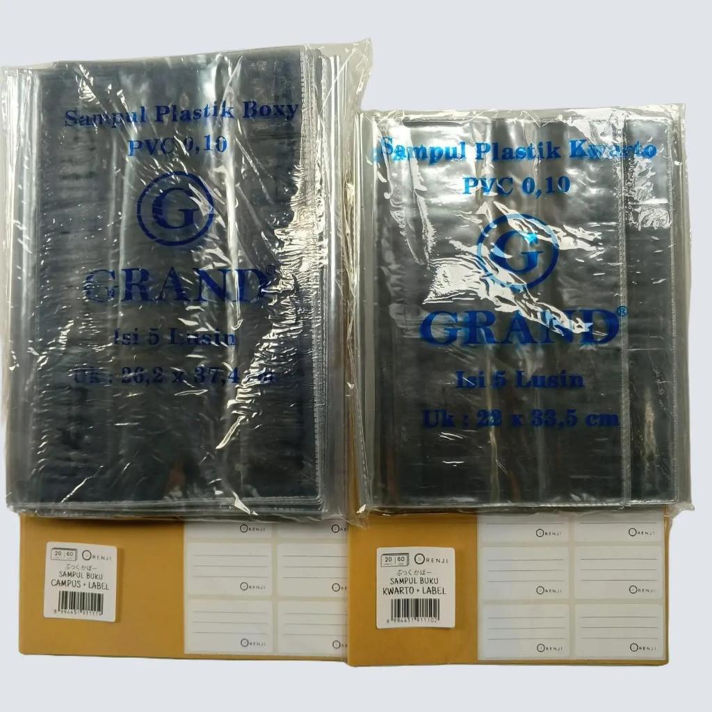 

Sampul Kertas & Plastik Uk. Kwarto & Campus