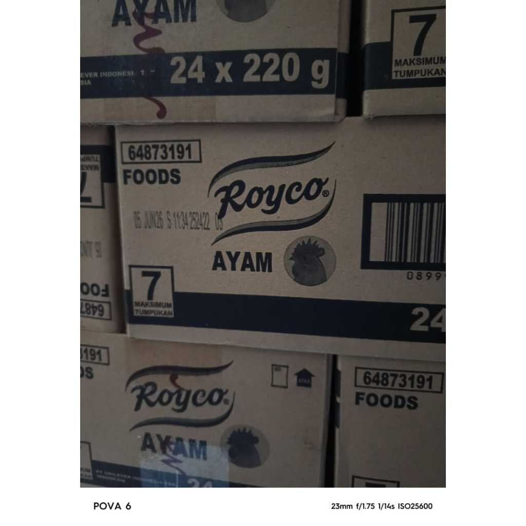 

royco ayam 220 g1 dus (24pcsx220G)