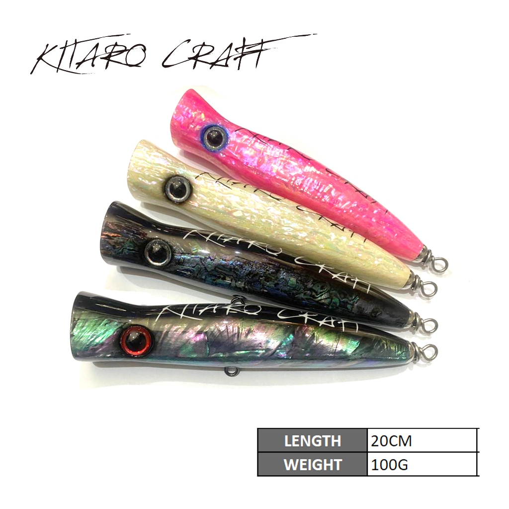 POPPER KITARO CARFT LURE 100g - Mata 3D