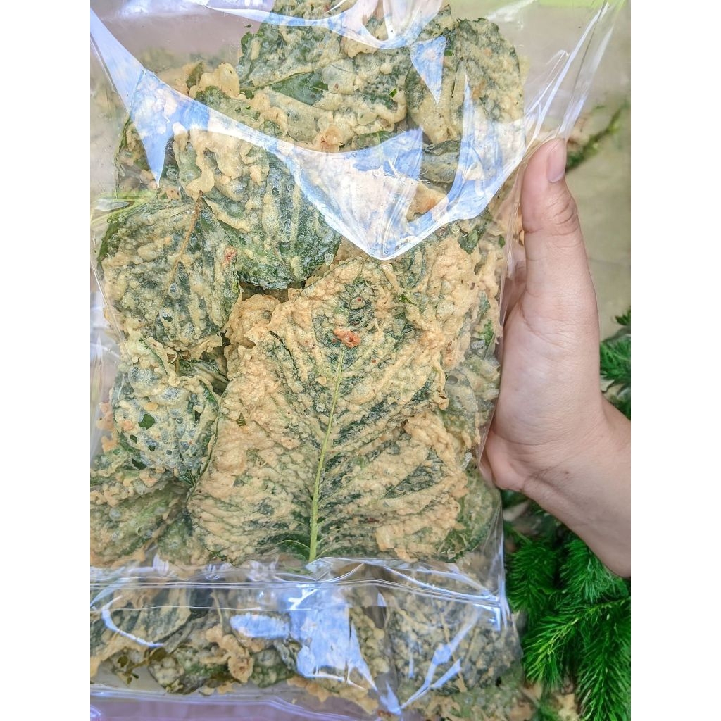 

Rempeyek Bayam Original - Gurih Bikin Nagihhh