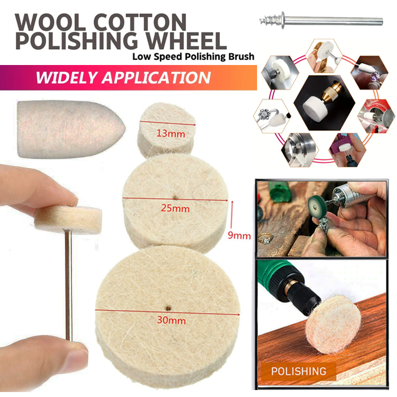 MATA BOR WOOL FELT ECER MINI GRINDER HALUS FINISHING ROTARY STAINLESS BESI POLES CINCIN BATU AKIK EM