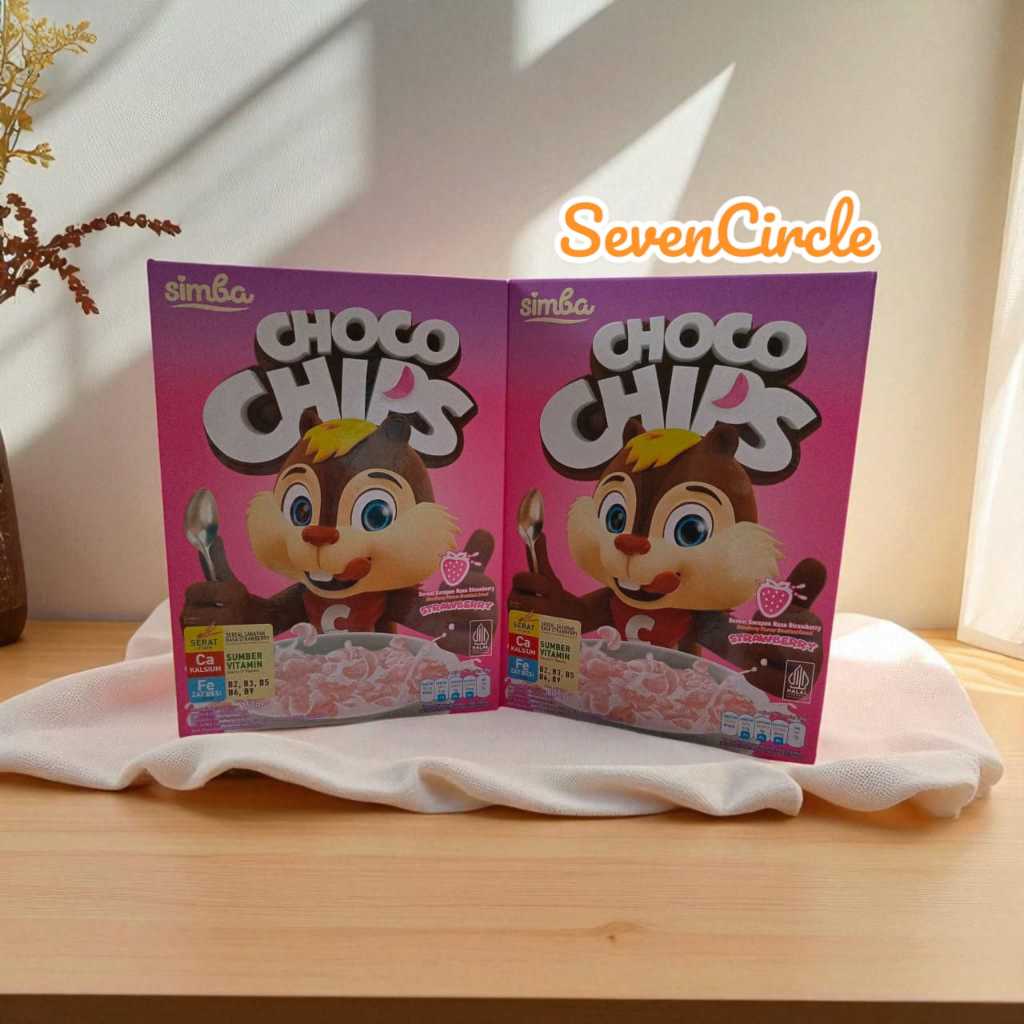 

Beli 2 Lebih Hemat! SIMBA Choco Chips Strawberry 150g – Sereal Rasa Stroberi (EXP : 19/9/25)
