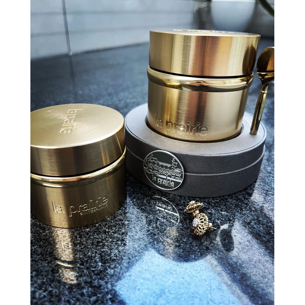 La Prairie Pure Gold cream empty