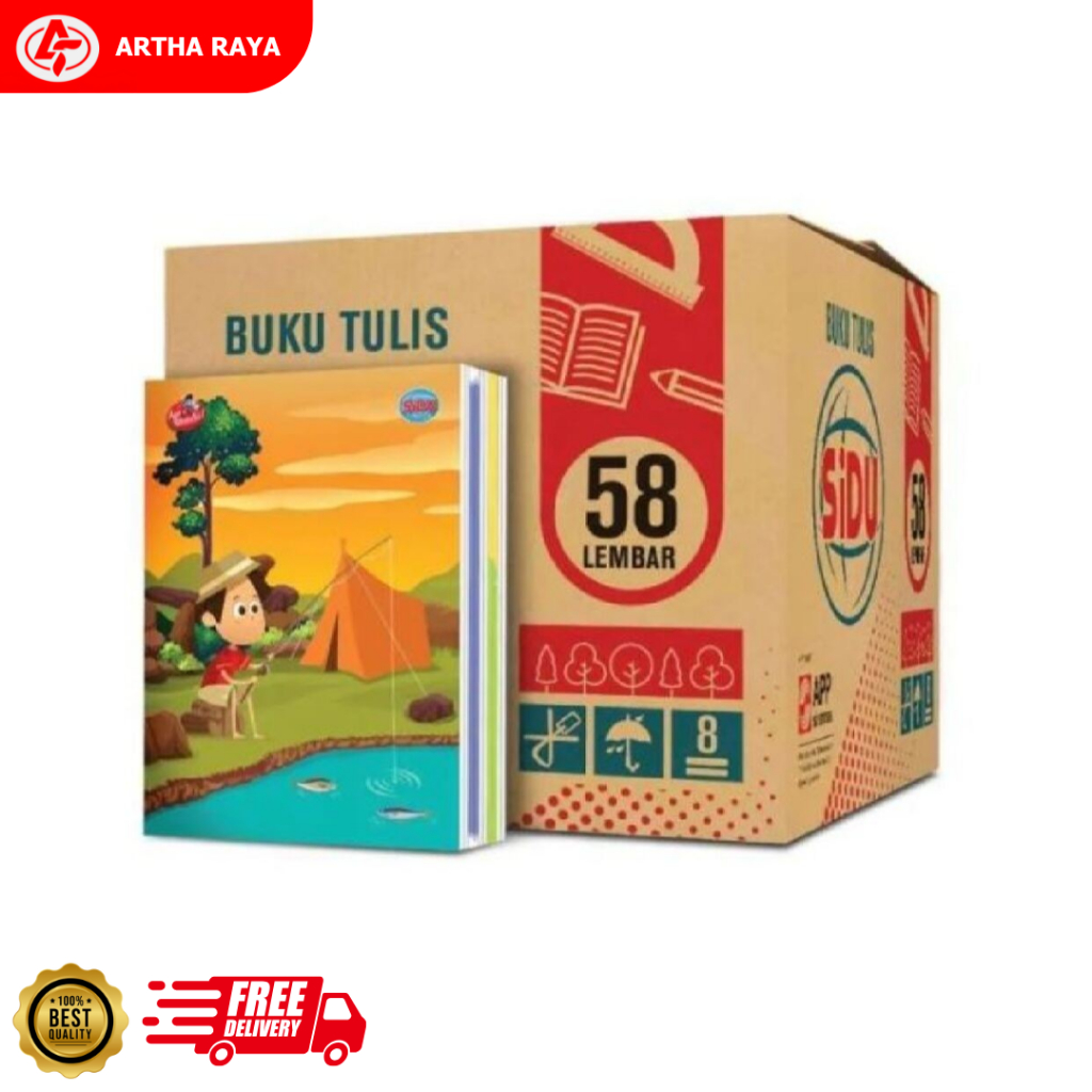 

BUKU SiDU 58 LEMBAR 1 DUS ISI 24 PACK