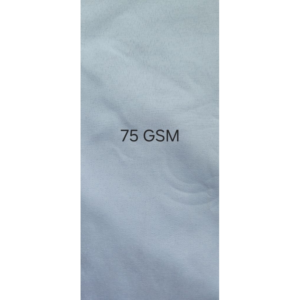 kain microtex putih 75 GSM 1 Roll 100 meter