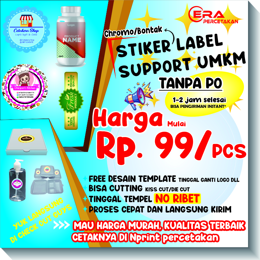 

sticker chromo bontak sticker label murah custom sticker bulat sticker minuman stiker makanan buku