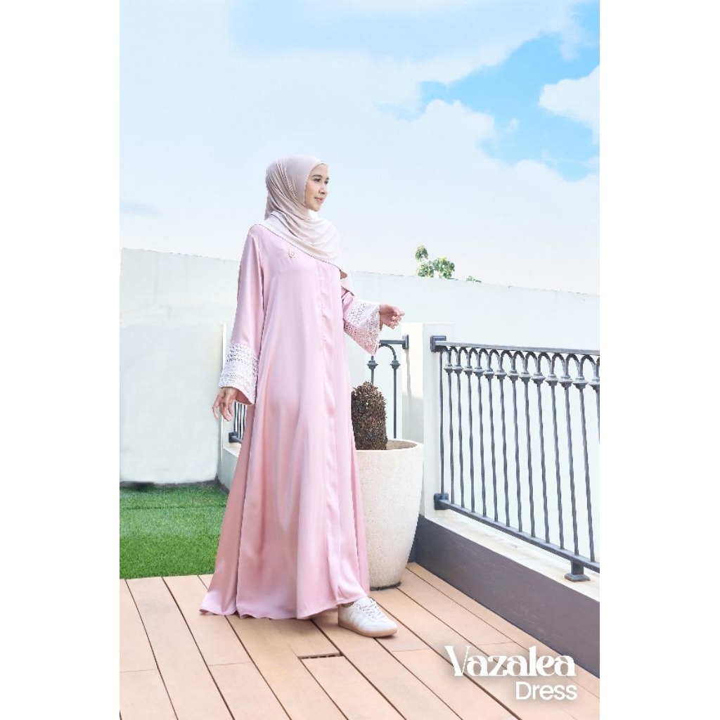 VAZALEA DRESS / GAMIS PESTA WANITA / DRESS MEWAH ORI BY MAREVI (