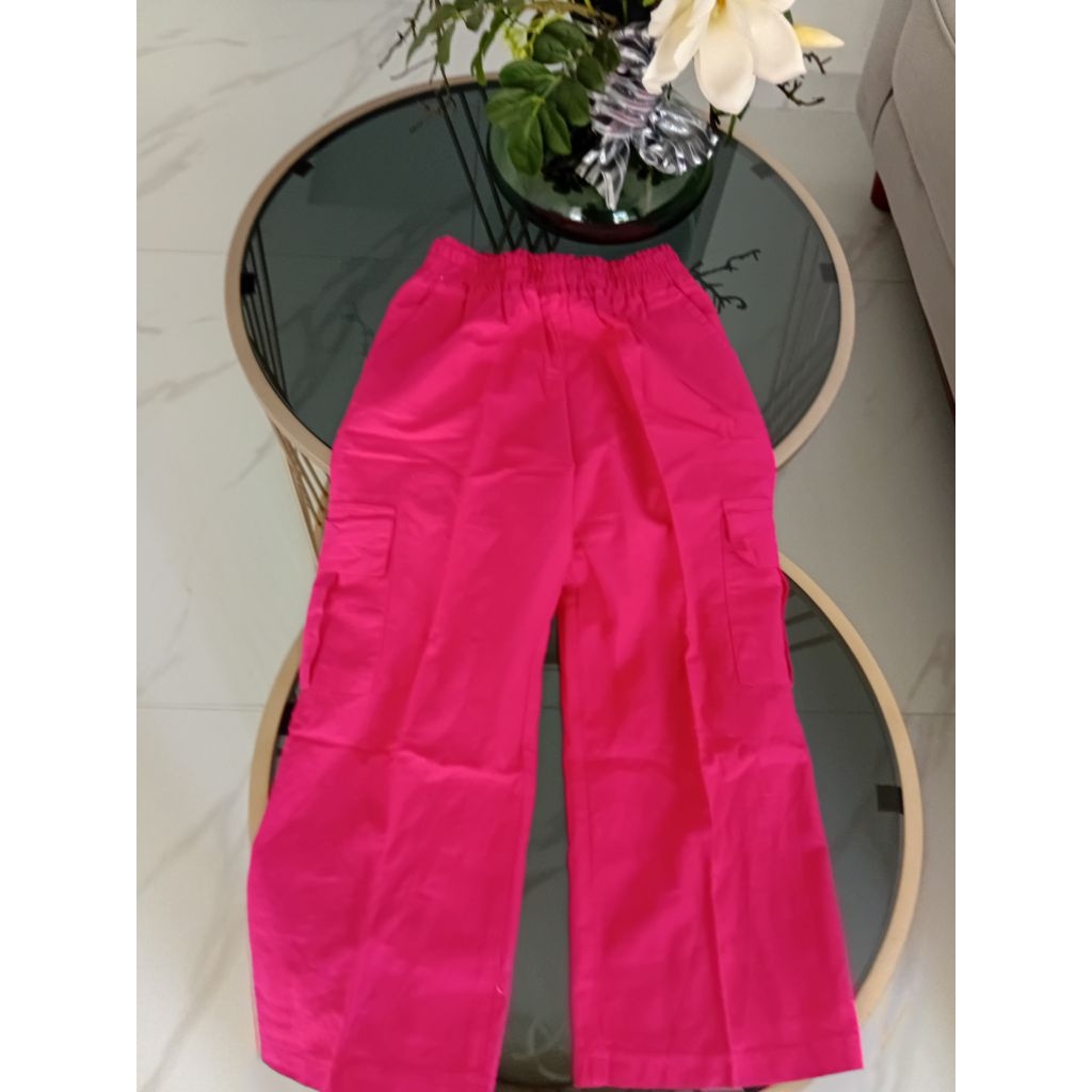 Pink Cargo Pants KIDS