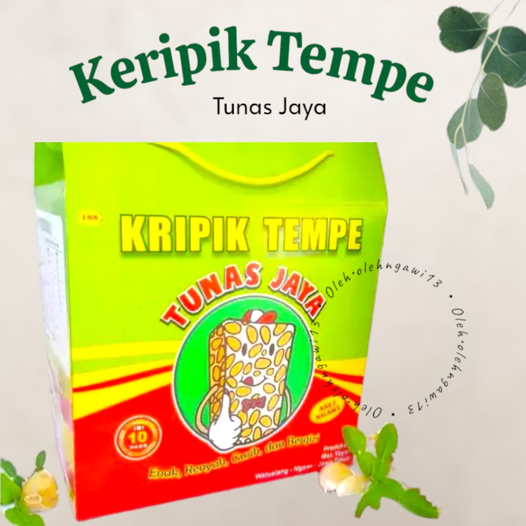

Keripik tempe tunas jaya, keripik tempe oleh oleh ngawi, keripik khas ngawi