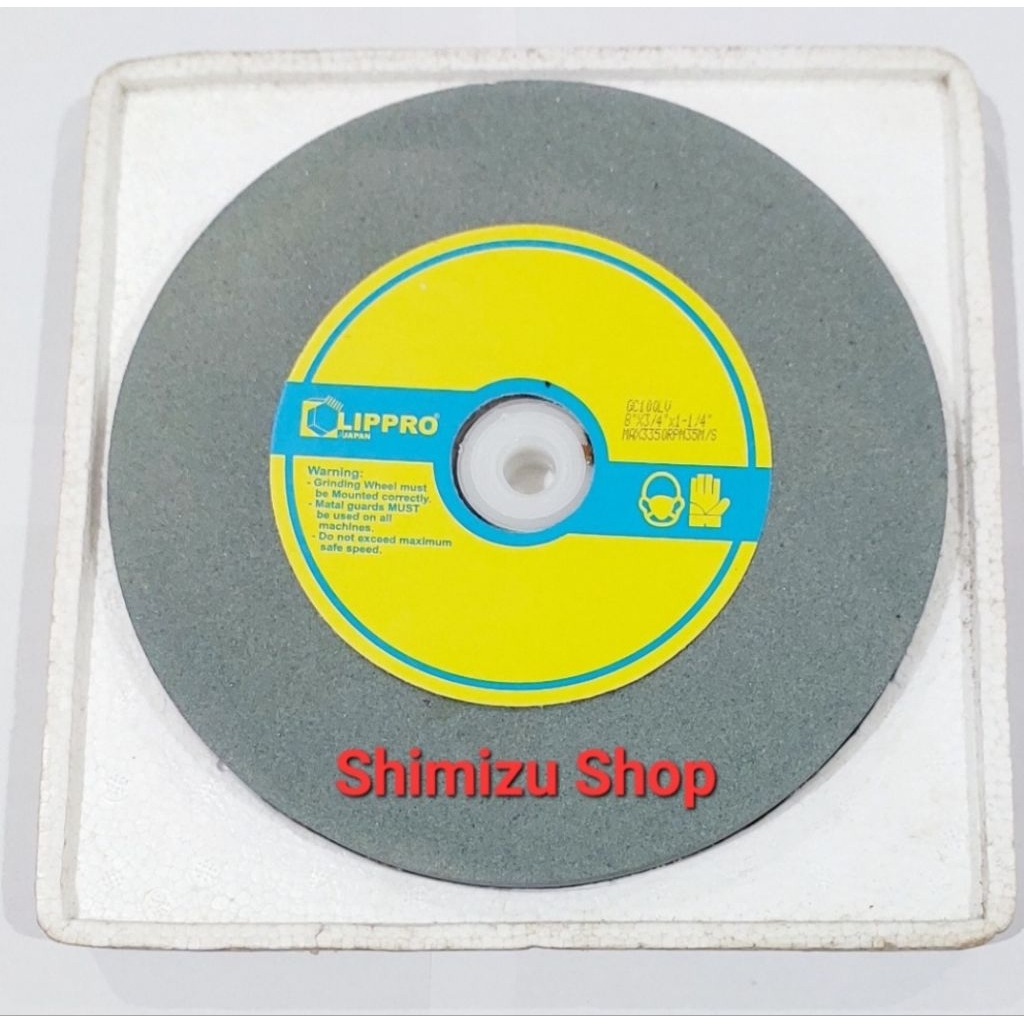 Batu Gerinda Duduk 8 inch merk Lippro Grit 100