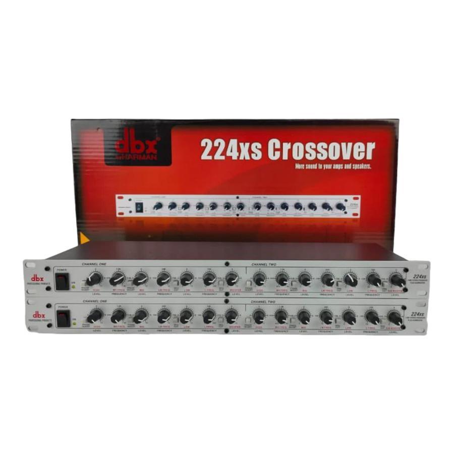 CROSSOVER DBX 224XS CROSSOVER 4 WAY STREO PLUS SUBWOOFER