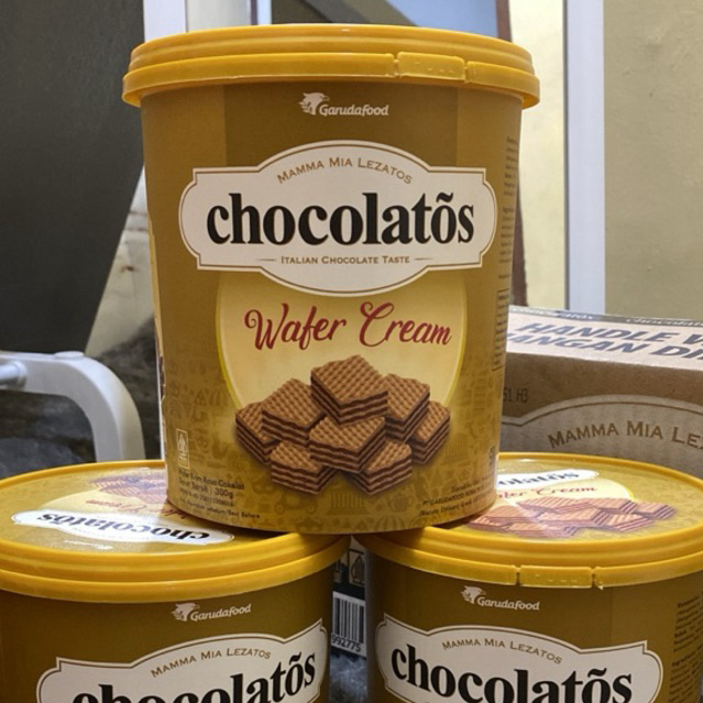 

PROMO KAGET! Chocolatos Wafer Cream 300gr murah