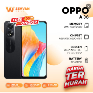 Handphone Oppo A38 Ram 4 128 GB