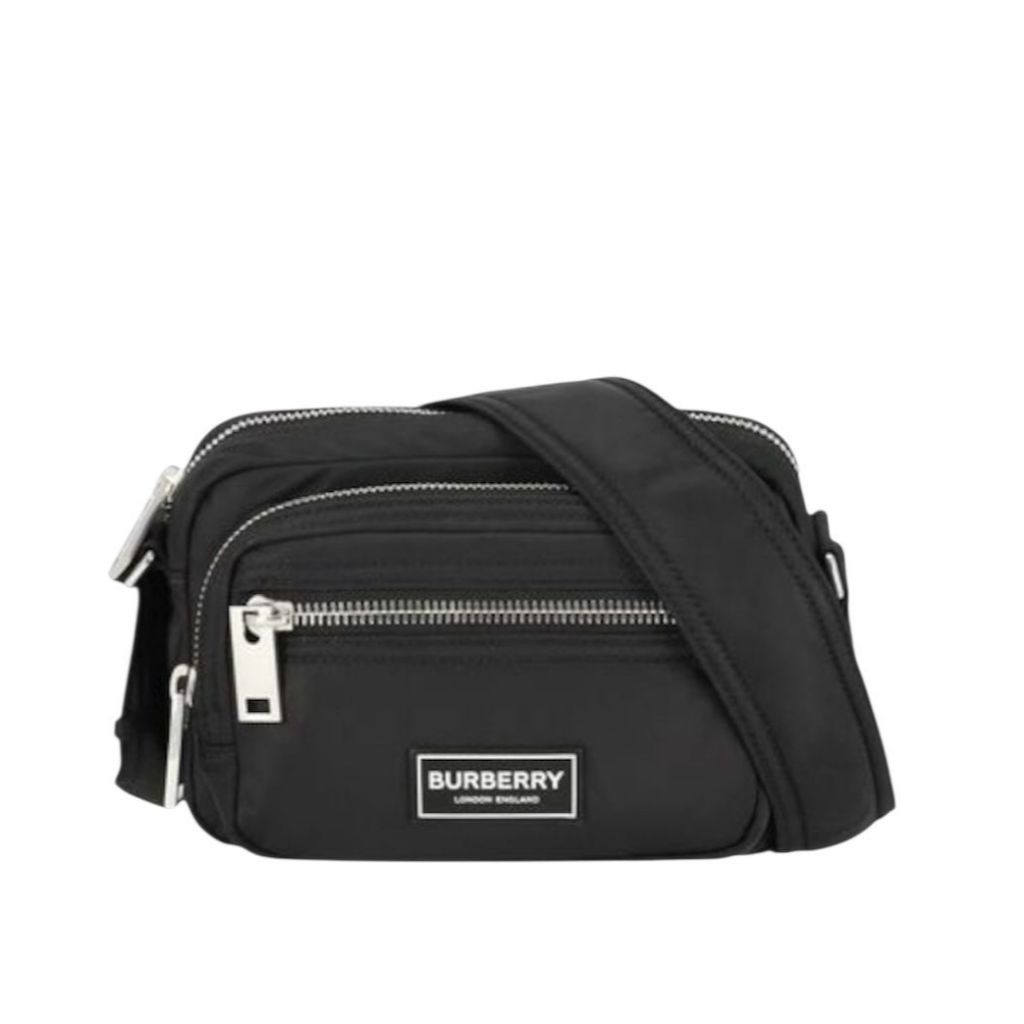 Tas Wanita/Pria Burberry Sling Warner Nyn Black Nylon
