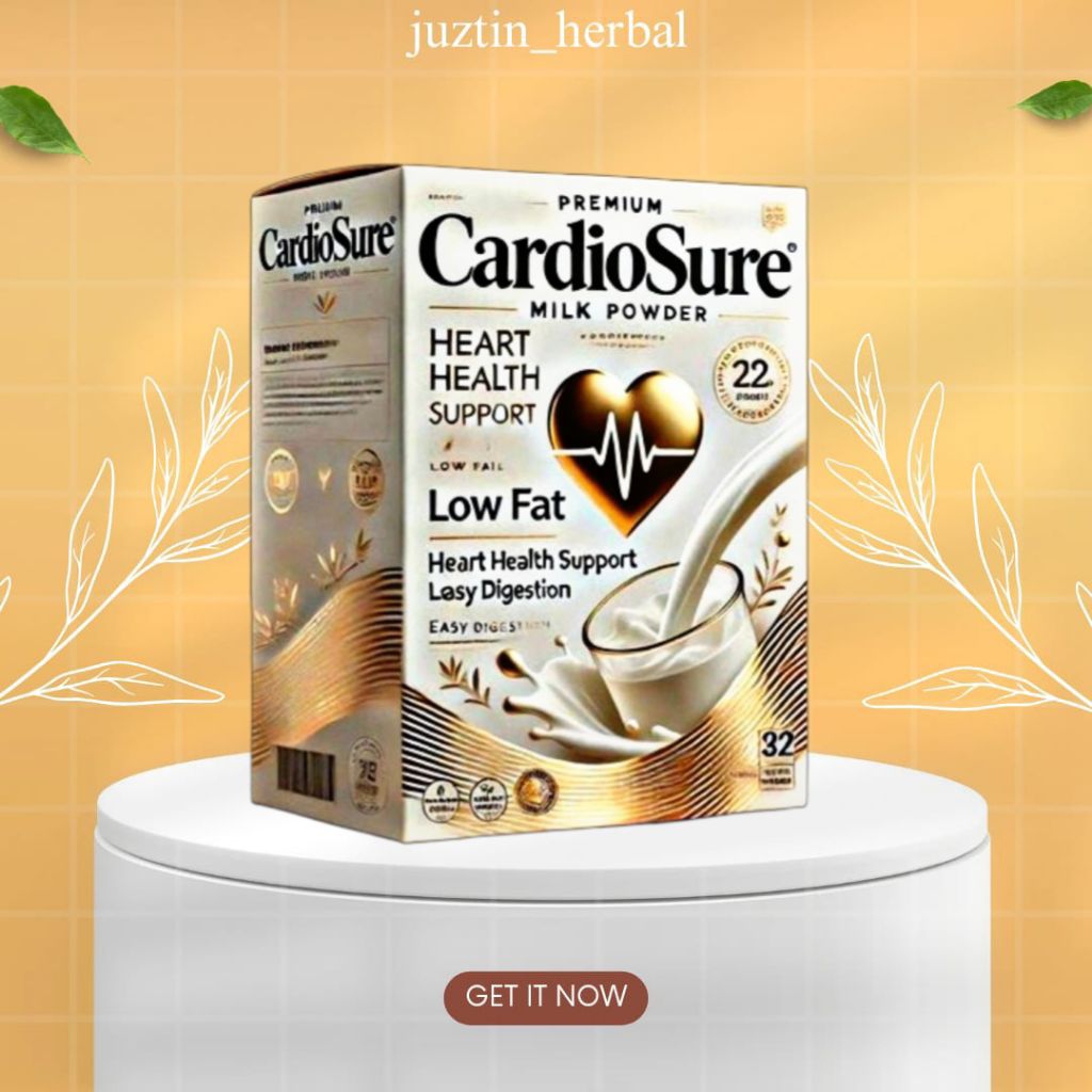 

CARDIOSURE PREMIUM MILK SUSU ASLI OBAT HIPERTENSI JANTUNG KORONER STRUK KOLESTEROL