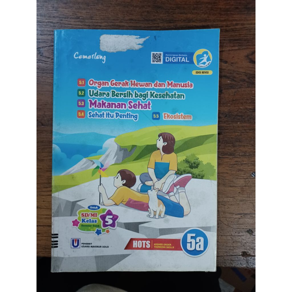 Buku LKS Tematik Cemerlang Kelas 5 Semester 1