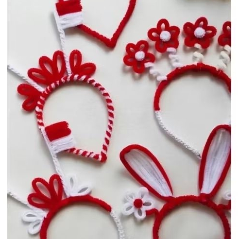 (READY STOK) Bando 17 Agustus merah putih kemerdekaan Indonesia bando 17 Agustus murah aksesoris ram