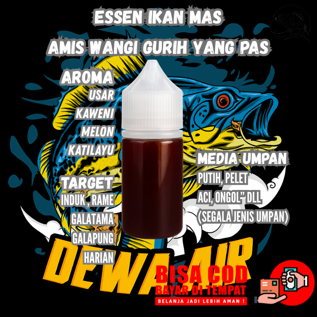 Essen ikan mas Usar kaweni melon katilayu umpan oplosan paling ampuh gacor super premium