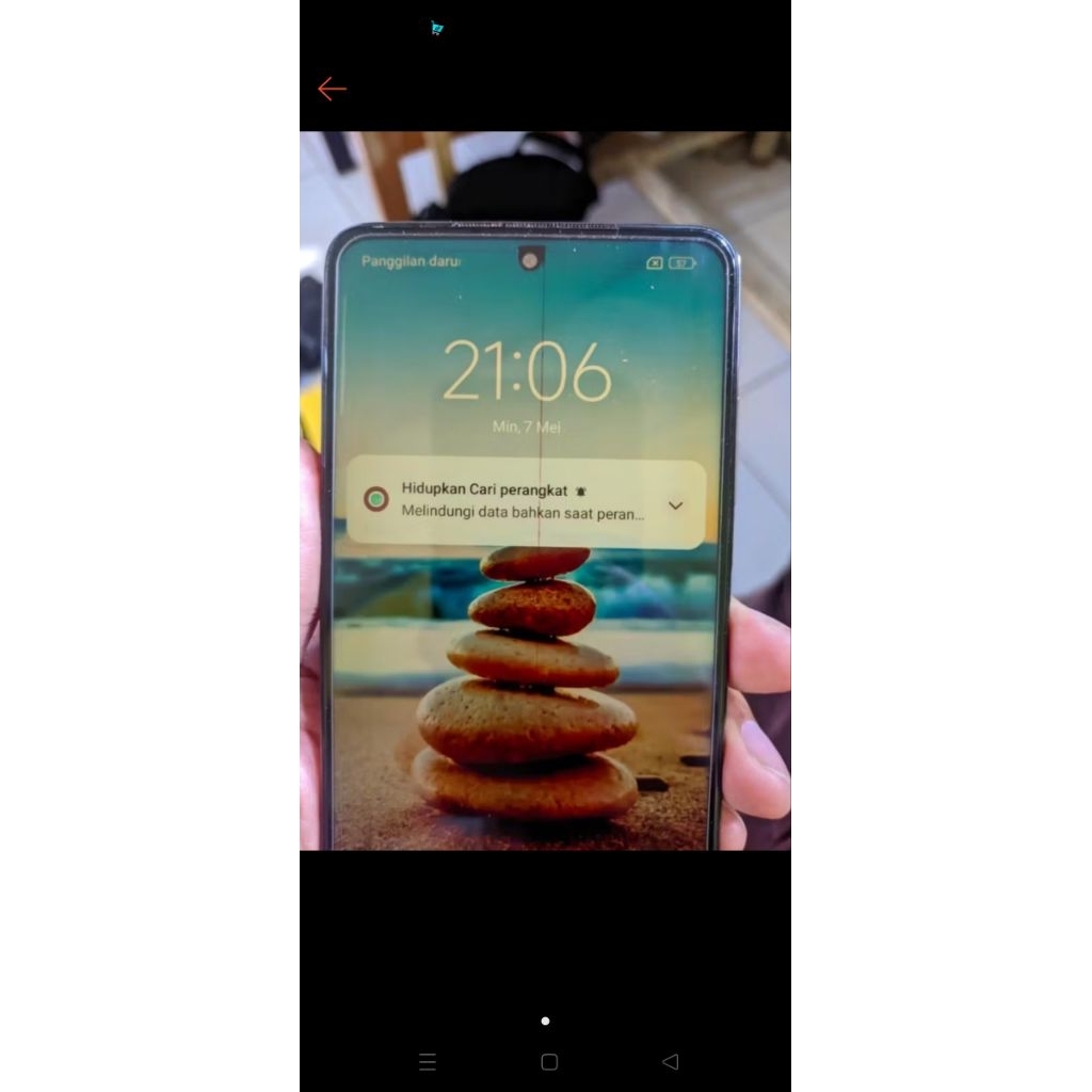 lcd ori poco x3 pro minus lihat gambar
