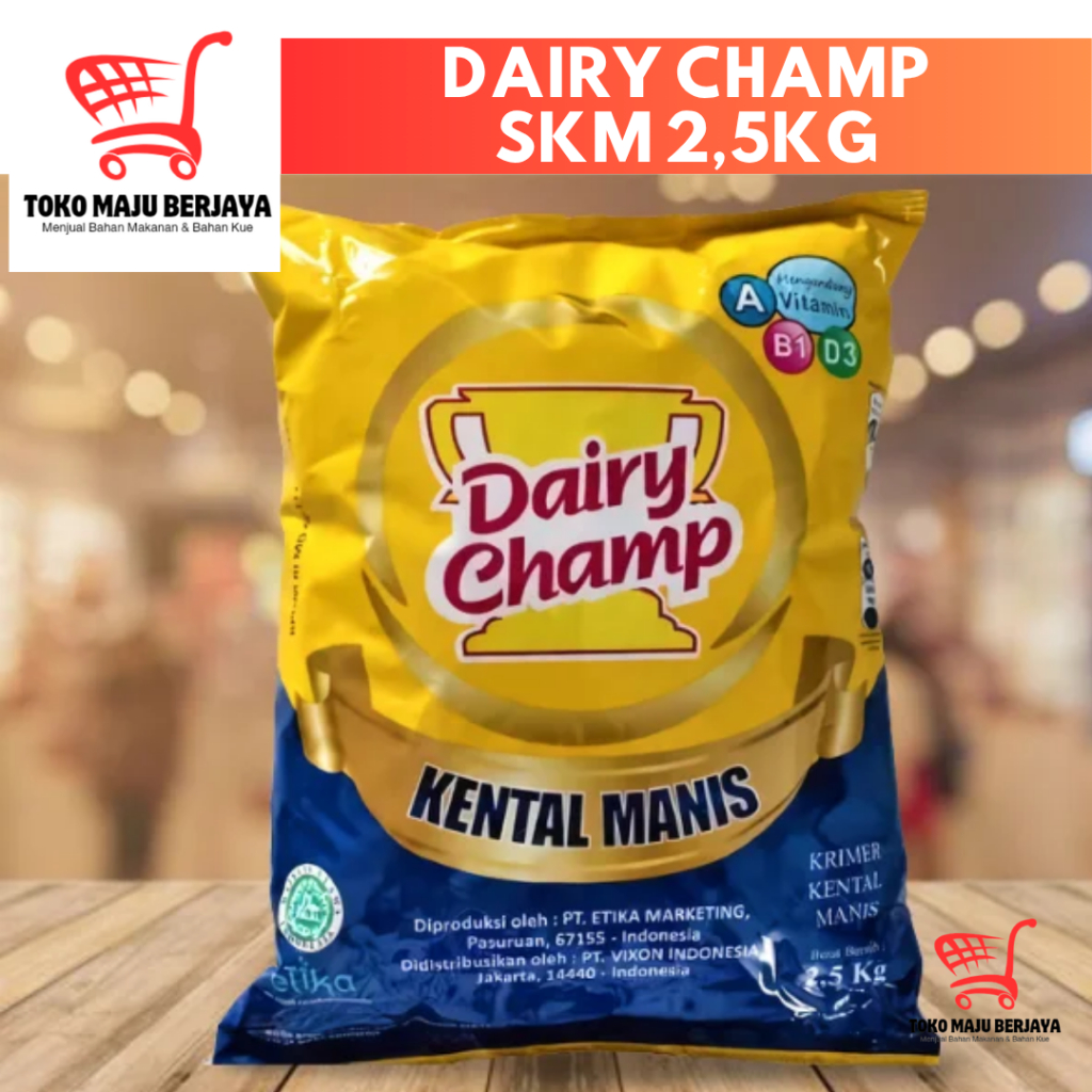 

DAIRY CHAMP KENTAL MANIS 2,5 KG BAG