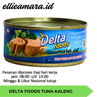 

Delta Foods Ikan Tuna Dalam Minyak Kanola Kaleng 165 Gr