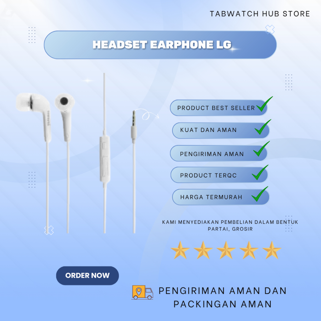 HEADSET EARPHONE LG B&O V30 V35 V40 V50 G6 THINQ BANG OLUFSEN ORIGINAL