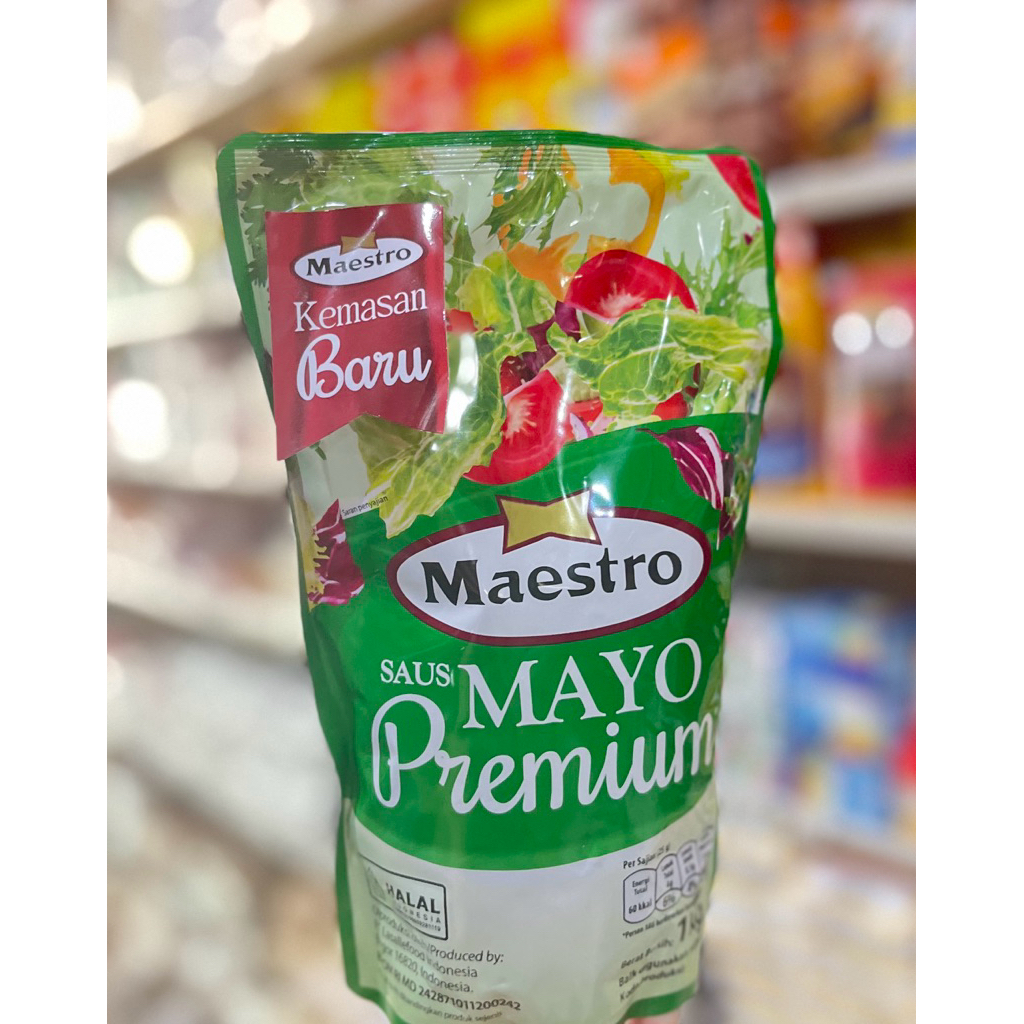 

Maestro Mayonnaise Premium 1KG / Mayonaise / Mayo
