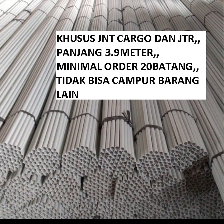 Pipa LISTRIK PL PVC 5/8 " INCH 5/8" 5/8INCH Abu Abu Tebal 3.9 Meter M