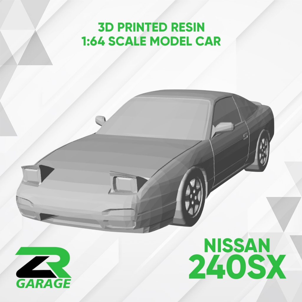 Kit Car 1/64 scale Nissan 240SX / Hotwheel Nissan 240SX / Kit Car Resin