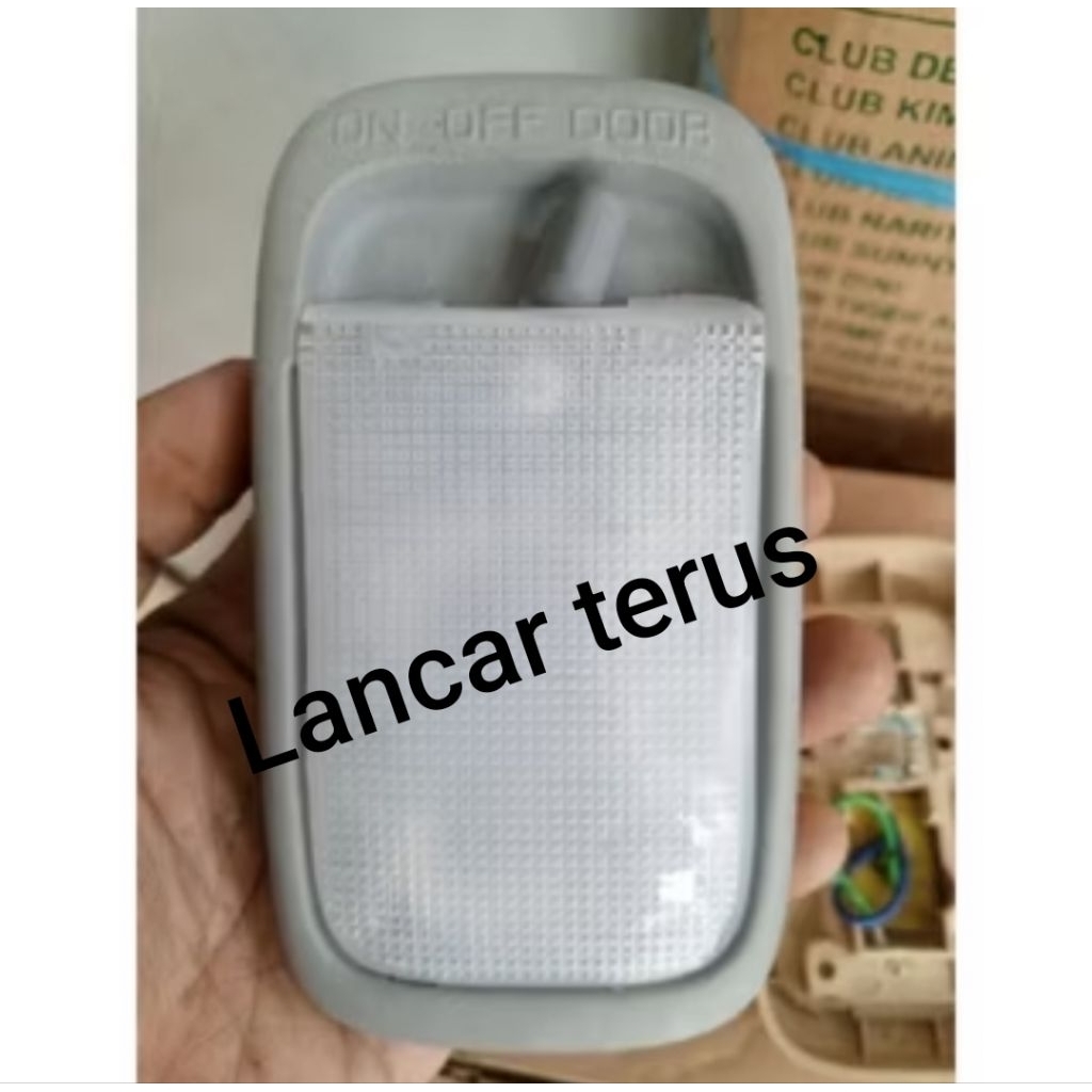 lampu plafon mobil abu" universal