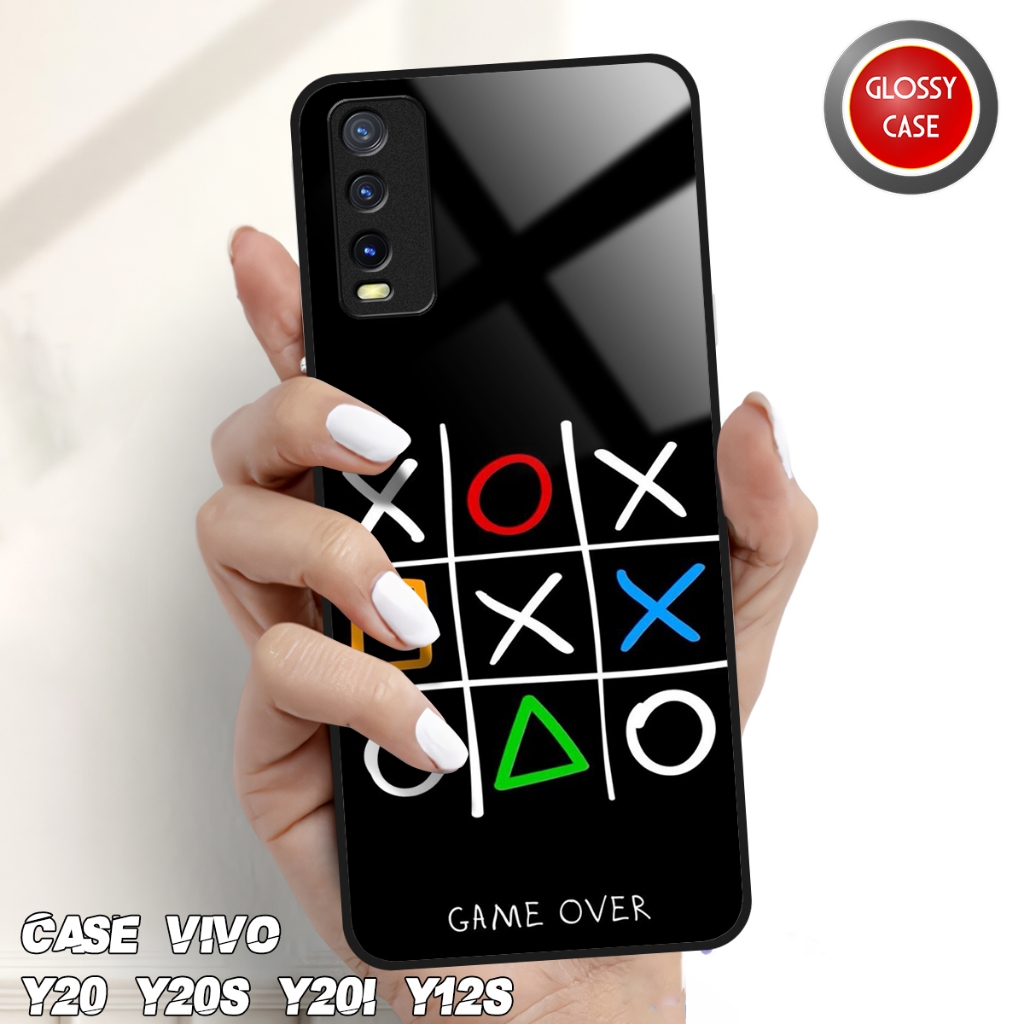 Glossy Case - Casing Hp Vivo Y20 / Y20s / Y20i / Y12s - Casing Hp Murah - Case Kilau Vivo - Kesing H