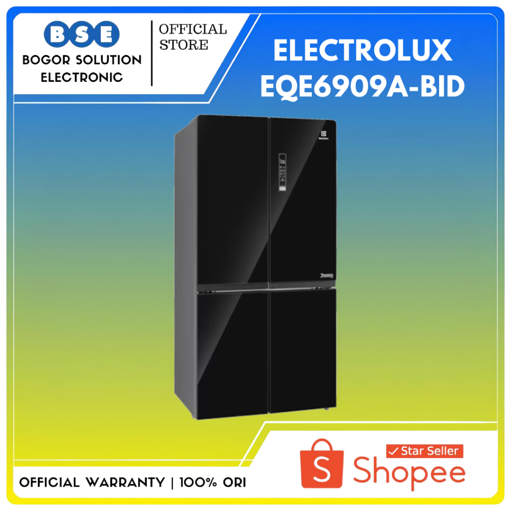 Kulkas Side by Side 4 Pintu Electrolux EQE6909A-BID 622 liter EQE 6909