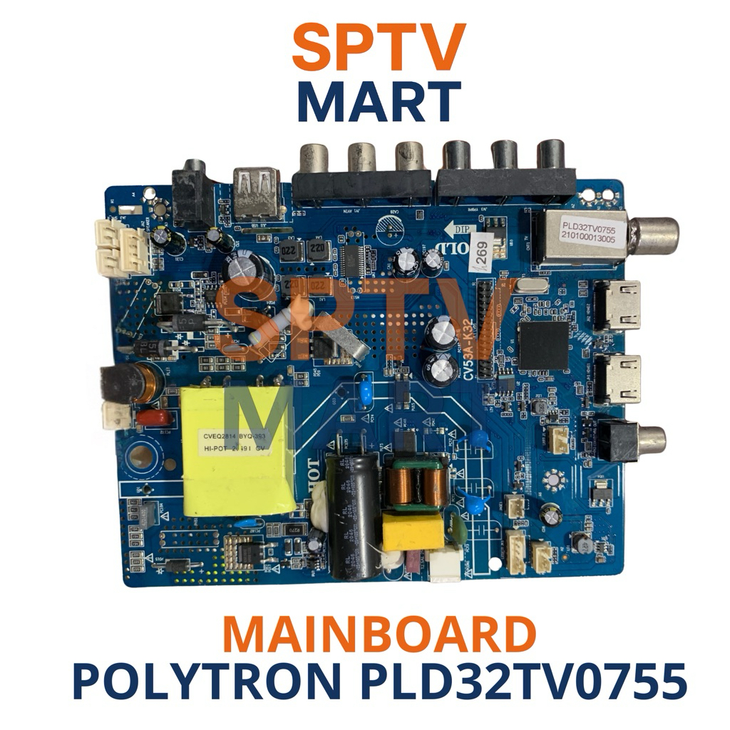 MAINBOARD TV POLYTRON PLD32TV0755 - MB POLYTRON PLD32TV0755
