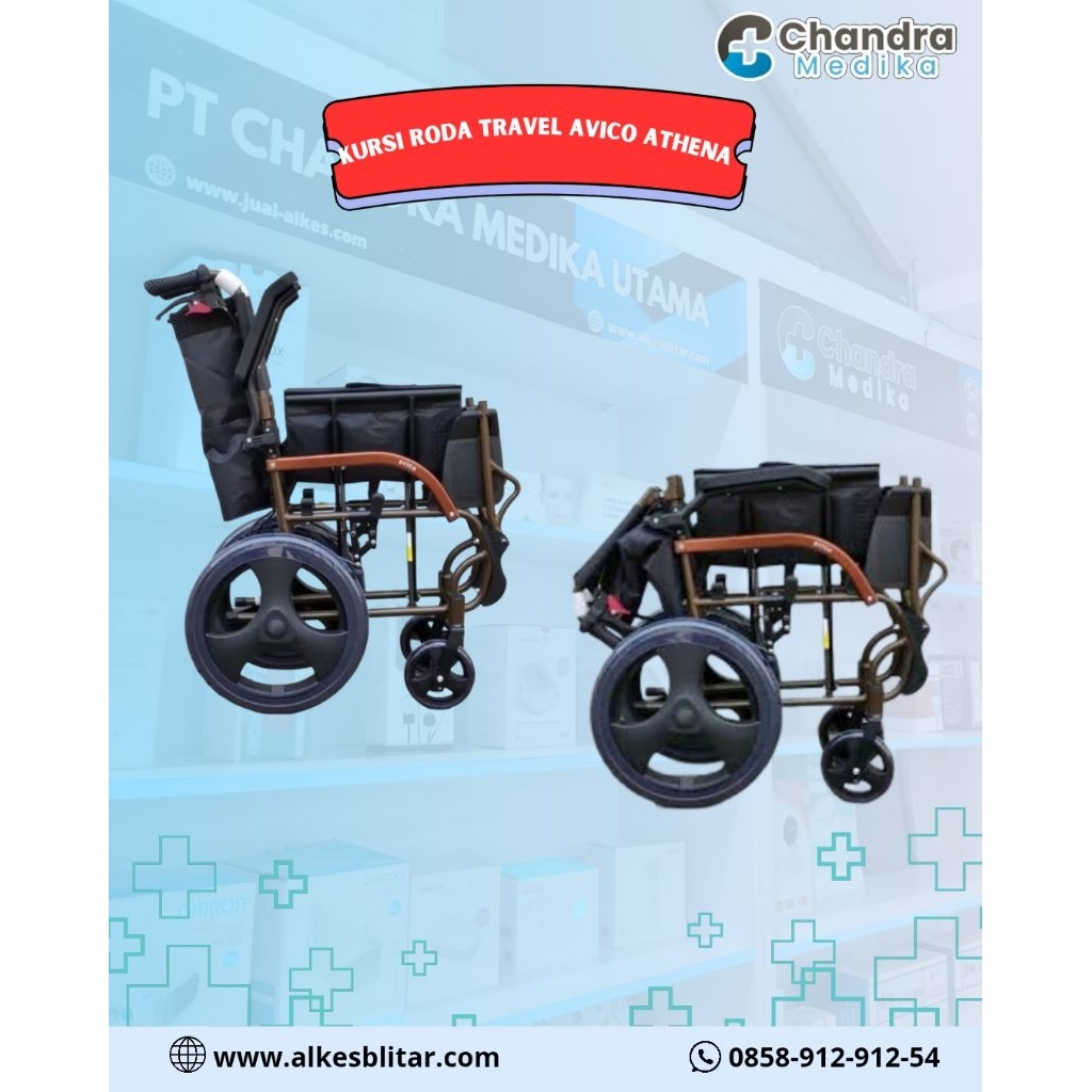 Kursi Roda Travelling Avico Athena