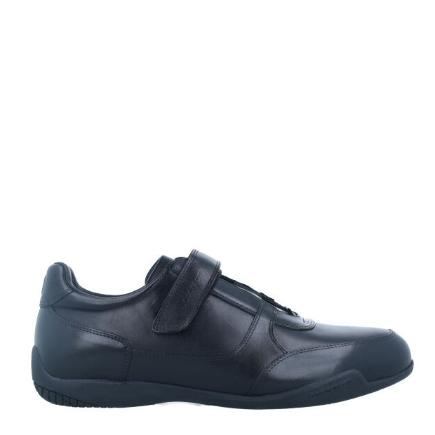 Bocorocco U. Vito 21 Nero - Sepatu Sneakers Kets Pria Kulit Leather Casual/Daily - Halal & Nyaman