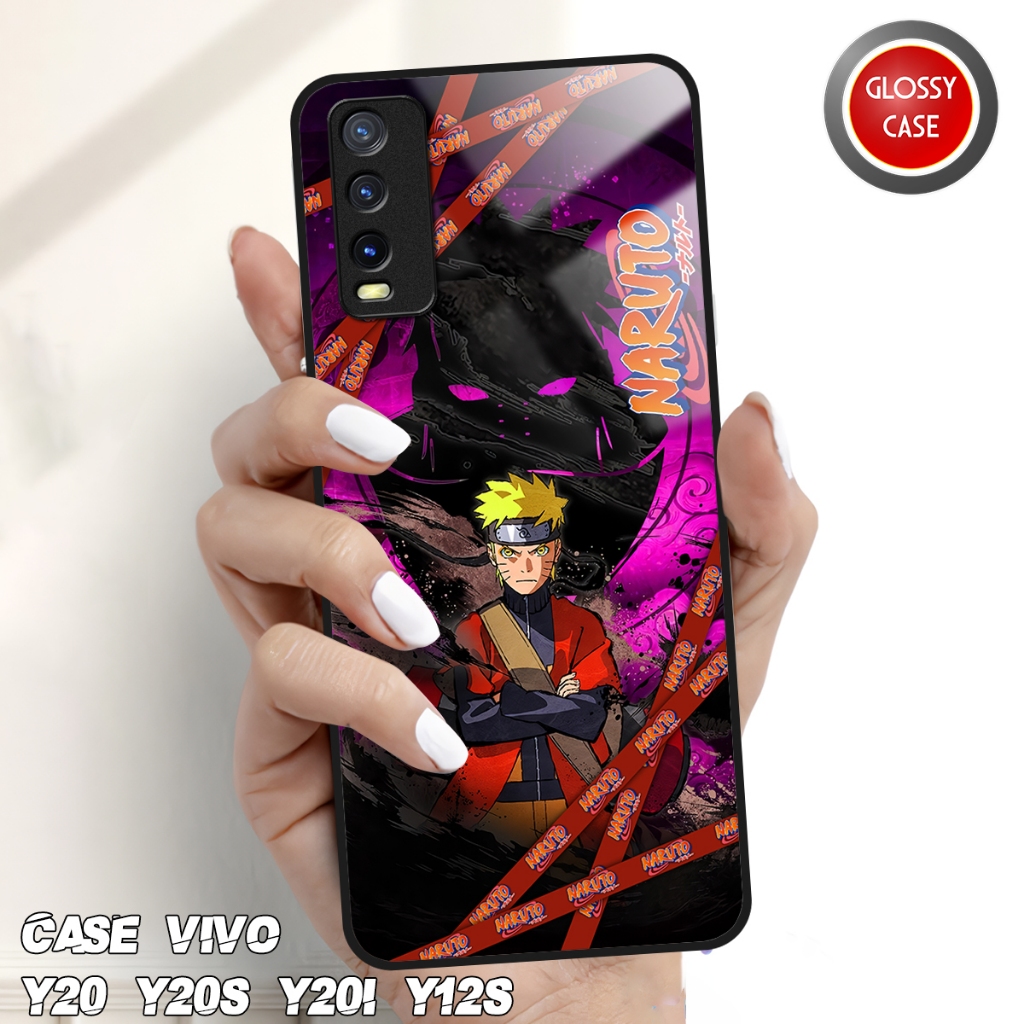 Glossy Case - Casing Hp Vivo Y20 / Y20s / Y20i / Y12s - Casing Hp Murah - Case Kilau Vivo - Kesing H