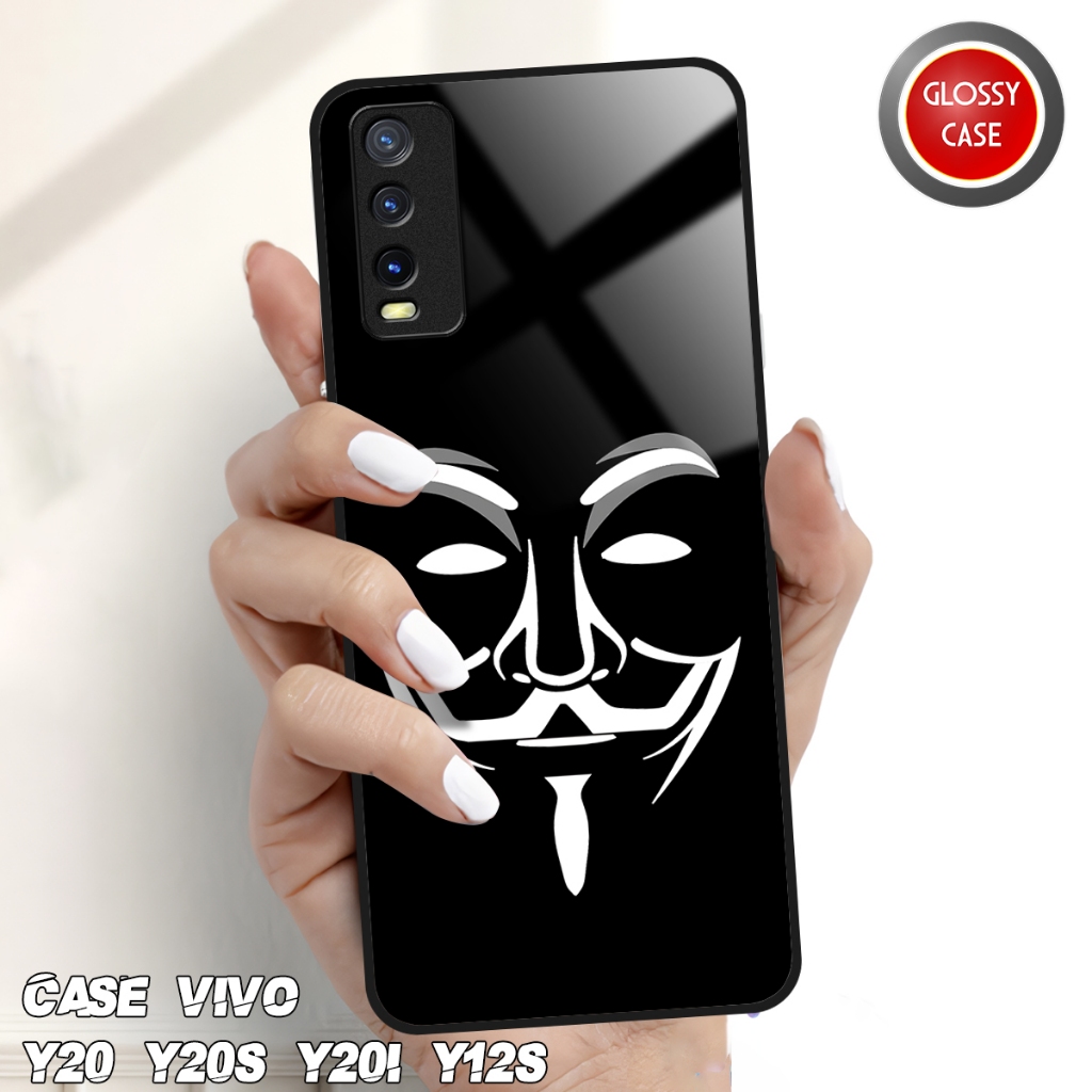 Glossy Case - Casing Hp Vivo Y20 / Y20s / Y20i / Y12s - Casing Hp Murah - Case Kilau Vivo - Kesing H