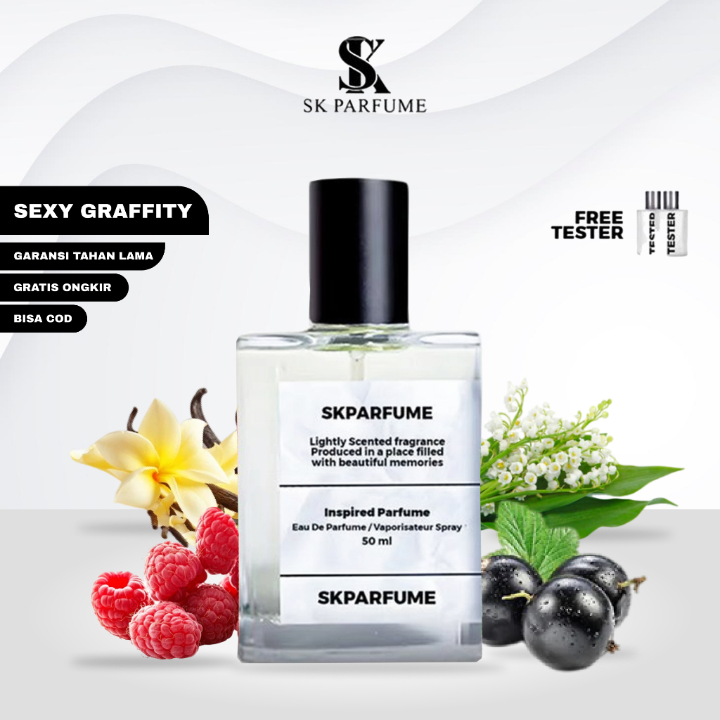 SK Parfume - SX Graffity Parfume Wanita aroma Sweet Fruity dan Floral