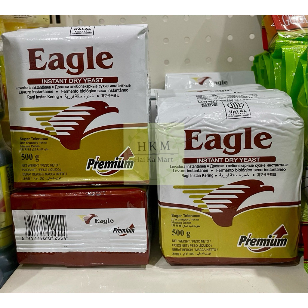 

Ragi Eagle Instant 500 gr . Ragi Premium Kering Halal BPOM RI