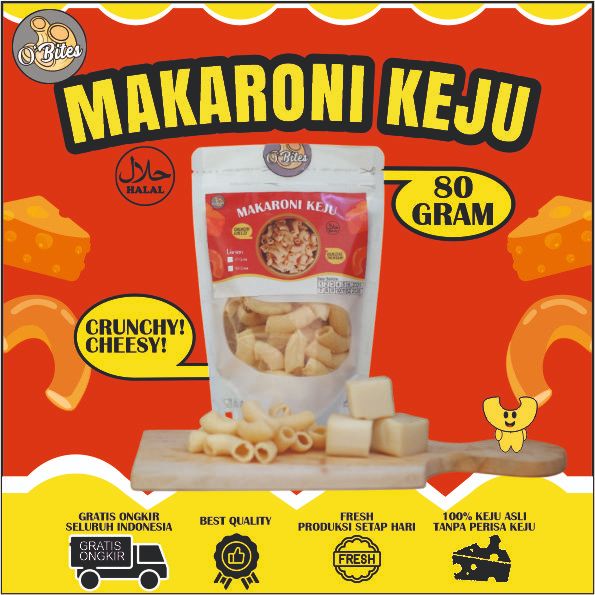 

MAKARONI KEJU KRAFT ORIGINAL 80 GRAM HOMEMADE HIGH QUALITY