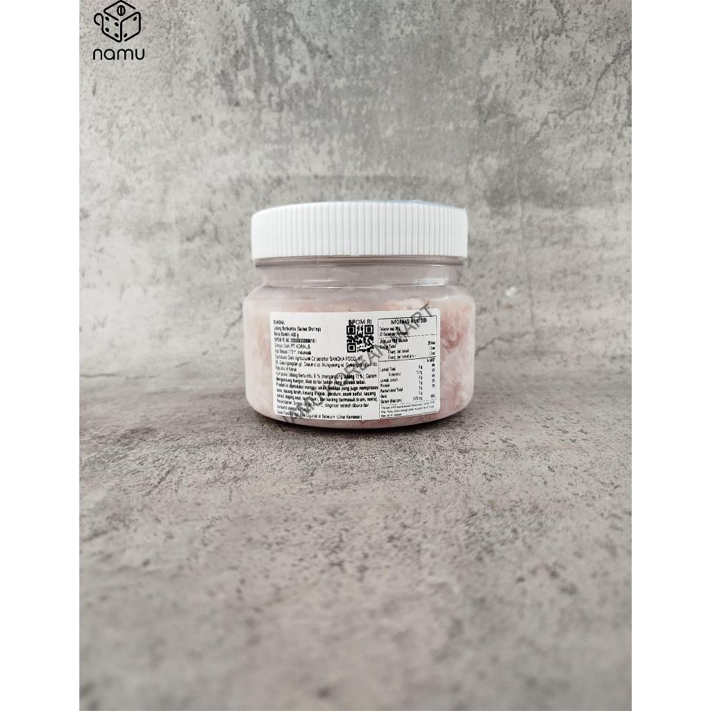 

Sangha Food Salted Shrimp 400gr / Udang Dalam Larutan Garam / Udang Kecil Frozen / Udang Korea