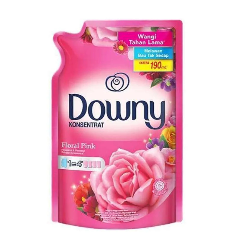 Downy Pelembut dan Pewangi Pakaian / Downy Floral Pink Refill 950 ML