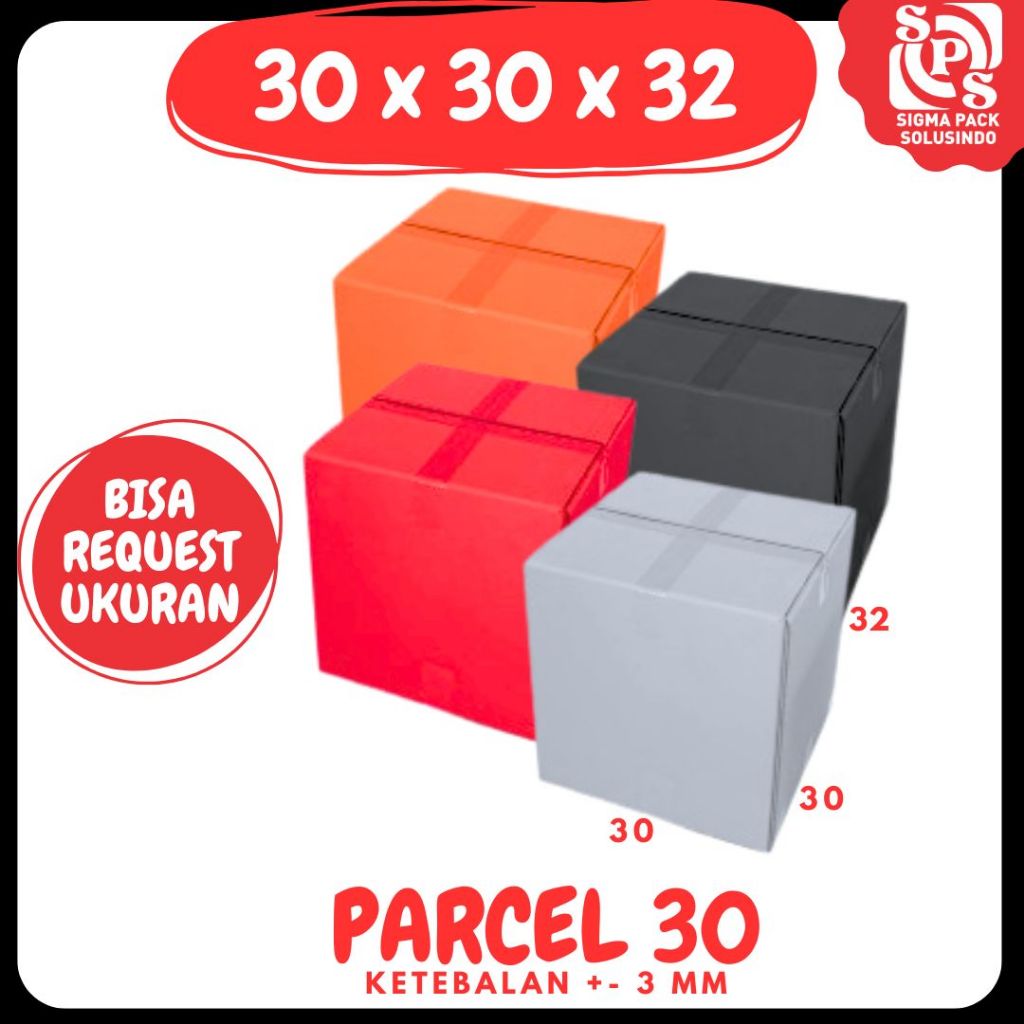 

Kardus Parcel 30x30x32 Kardus Jumbo / Dus Packing/ Box Parcel / Box Lebaran/Dus Parsel Ied idul Fitri/Paket Sembako/Bingkisan sembako/hampers/eid mubarak