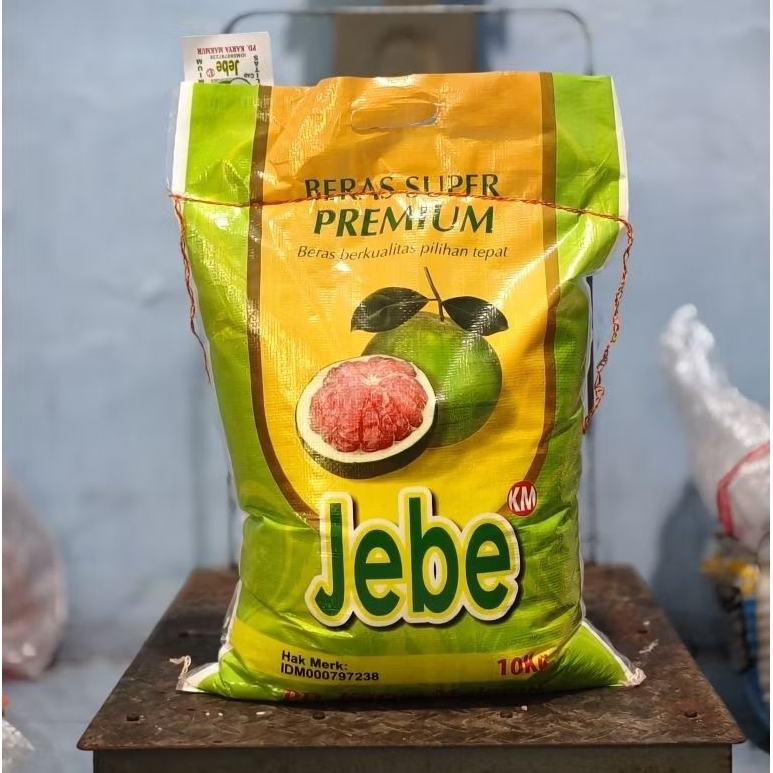 

Beras JEBE 10KG - Berkualitas Premium pulen & enak